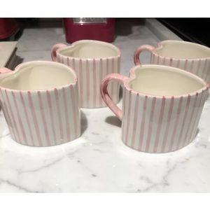 Haldon Group Pink Striped Cups